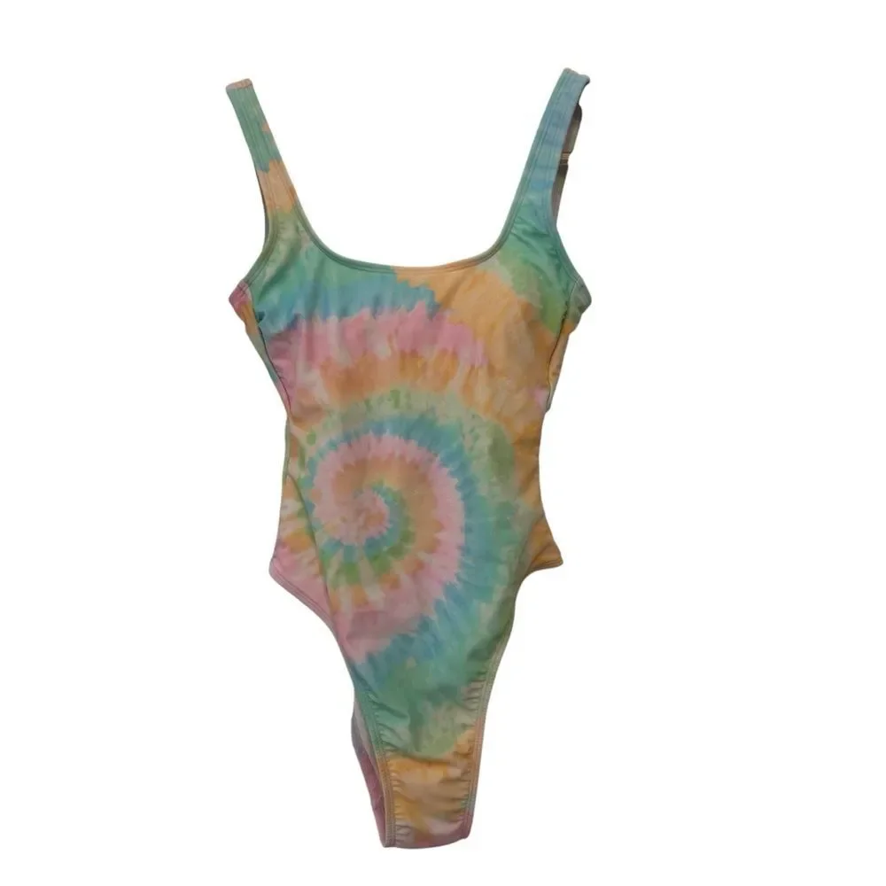 Stoney Clover Lane x Target Cheeky Tie Dye One Piece Swimsuit Women's XXS